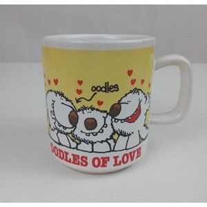 Vintage 1980 Kersten Brothers Enesco Oodles Of Love Coffee Cup Mug